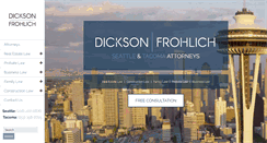 Desktop Screenshot of dicksonlegal.com